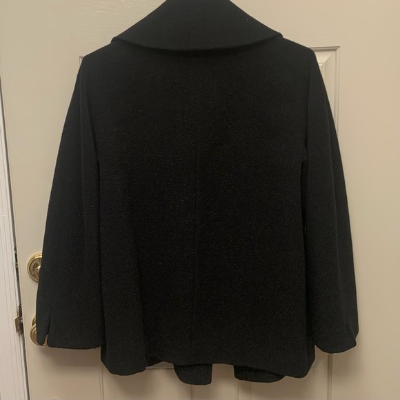 Classic Hilary Radley Wool/Alpaca Blend Jacket with Oversize Collar - Picture 5 of 9